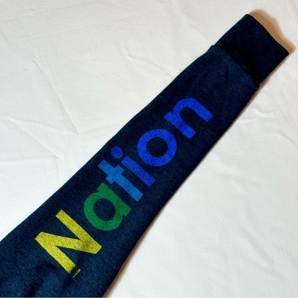 Aviator Nation Zip Hoodie Boys 8 Girls Unisex Rainbow Sleeve Graphics Sweatshirt - Picture 5 of 9